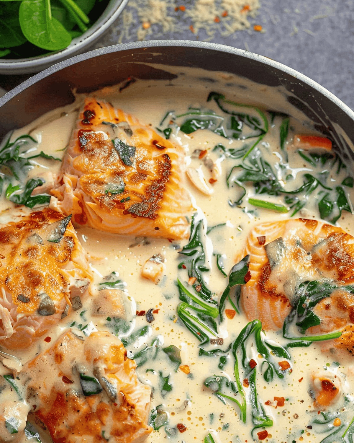 Elegant Salmon Florentine Recipe