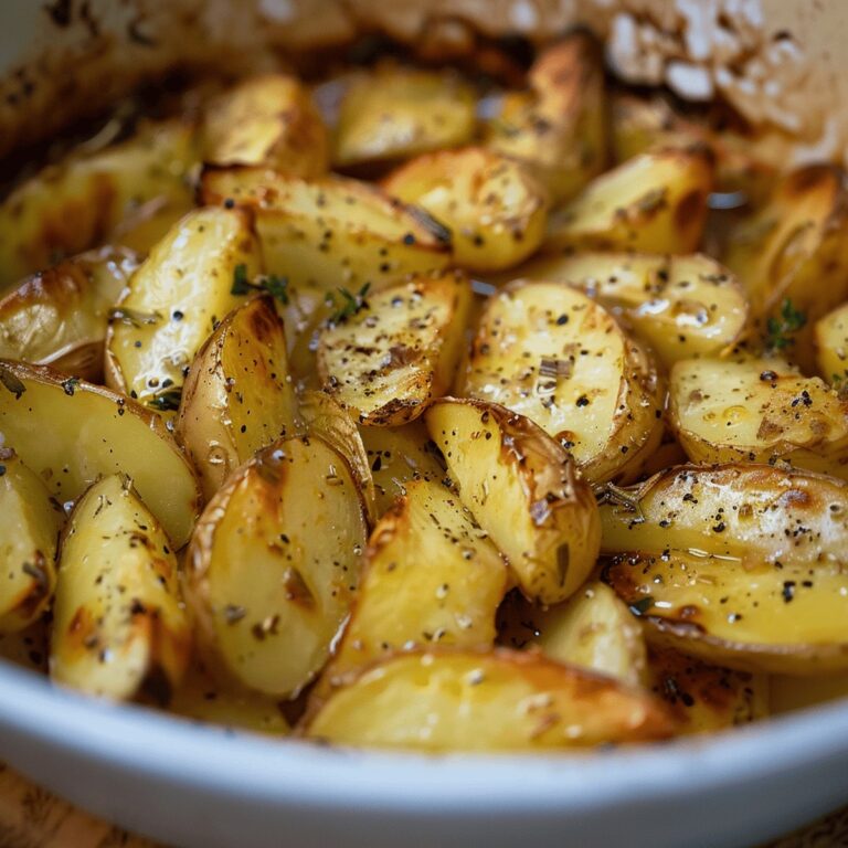 Greek-Style Oven Roasted Potatoes Recipe