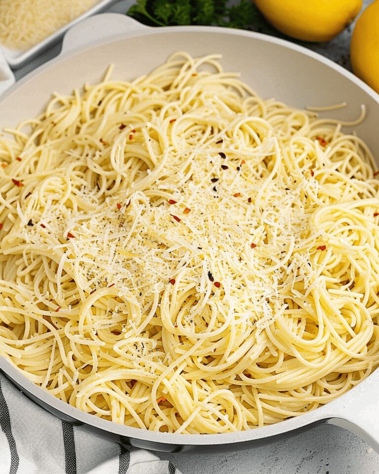 Tangy Lemon Garlic Pasta Recipe