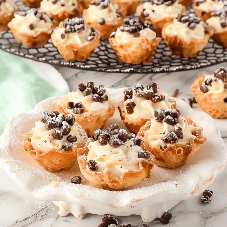 Mini Cannoli Cups Recipe