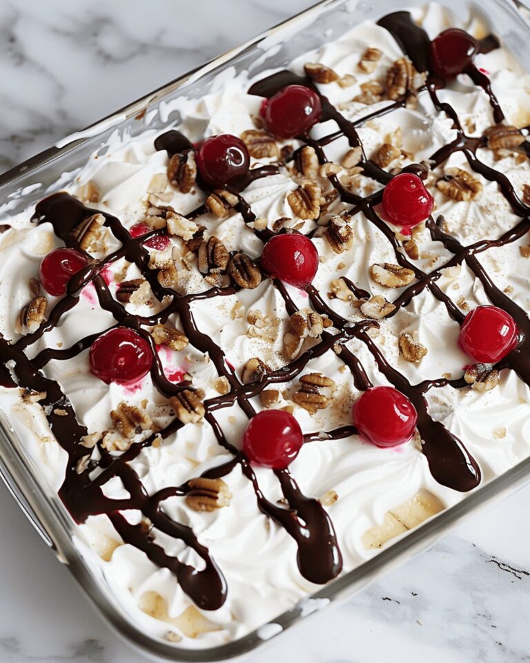 Dreamy Banana Split Dessert Recipe