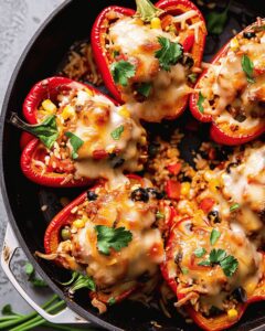 Vegetarian Stuffed Peppers Recipe