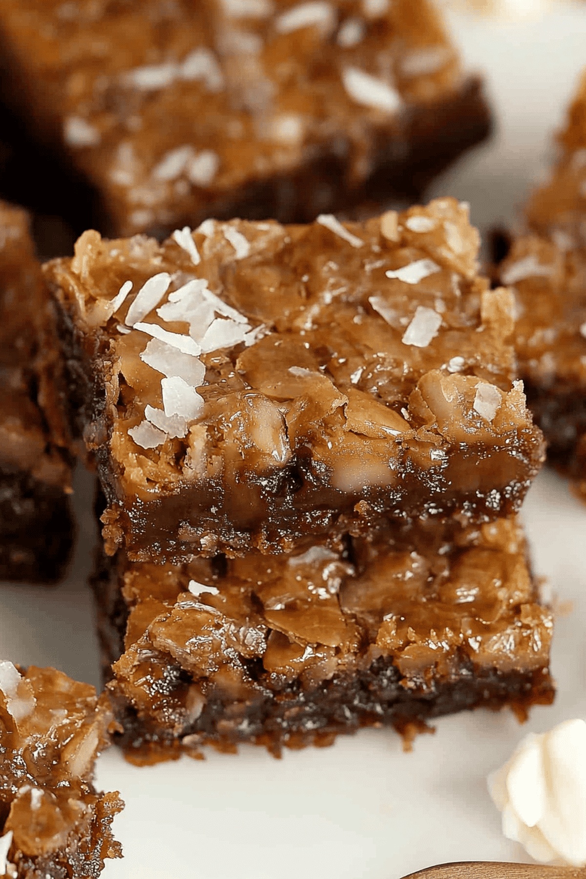 Sinful German Chocolate Brownies Recipe