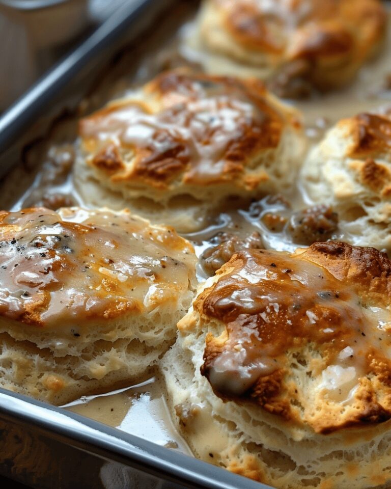 Sausage, Gravy Casserole Recipe