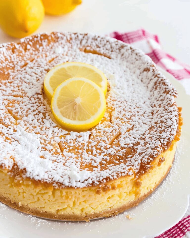 Silky Lemon Souffl Cheesecake Recipe