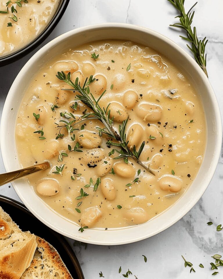 Easy Rosemary Bean Soup Recipe