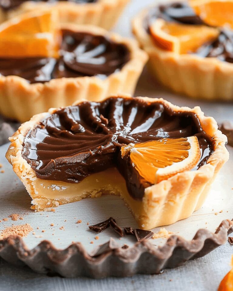 Chocolate Orange Tartlets Recipe