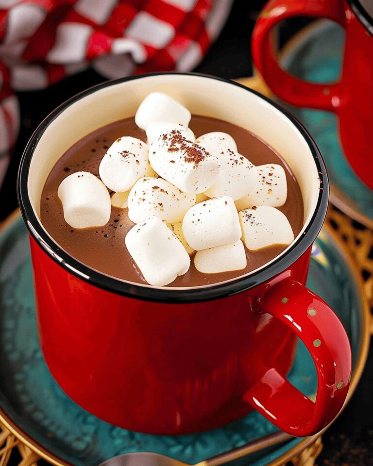 Velvety Slow Cooker Hot Chocolate Recipe