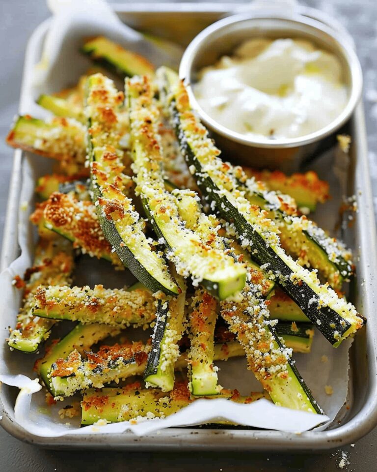 Parmesan Zucchini Fries Recipe