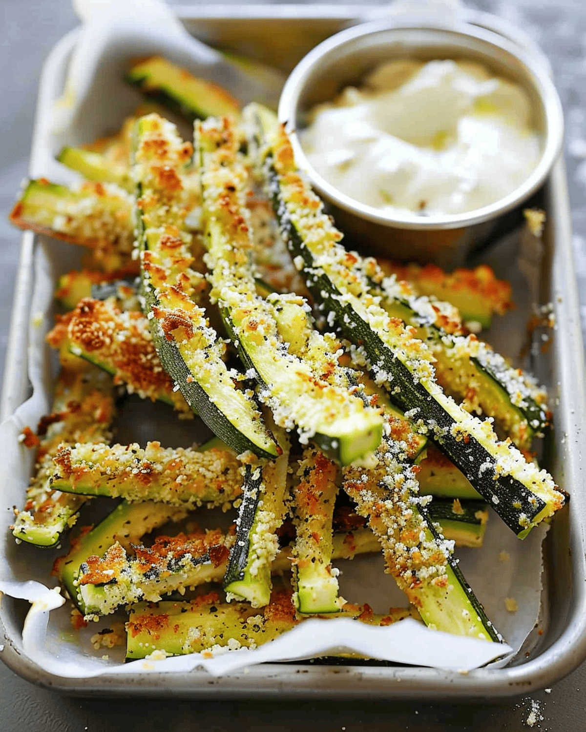 Parmesan Zucchini Fries Recipe