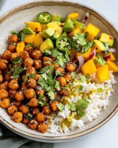 Vibrant Mango Chickpea Salad Recipe