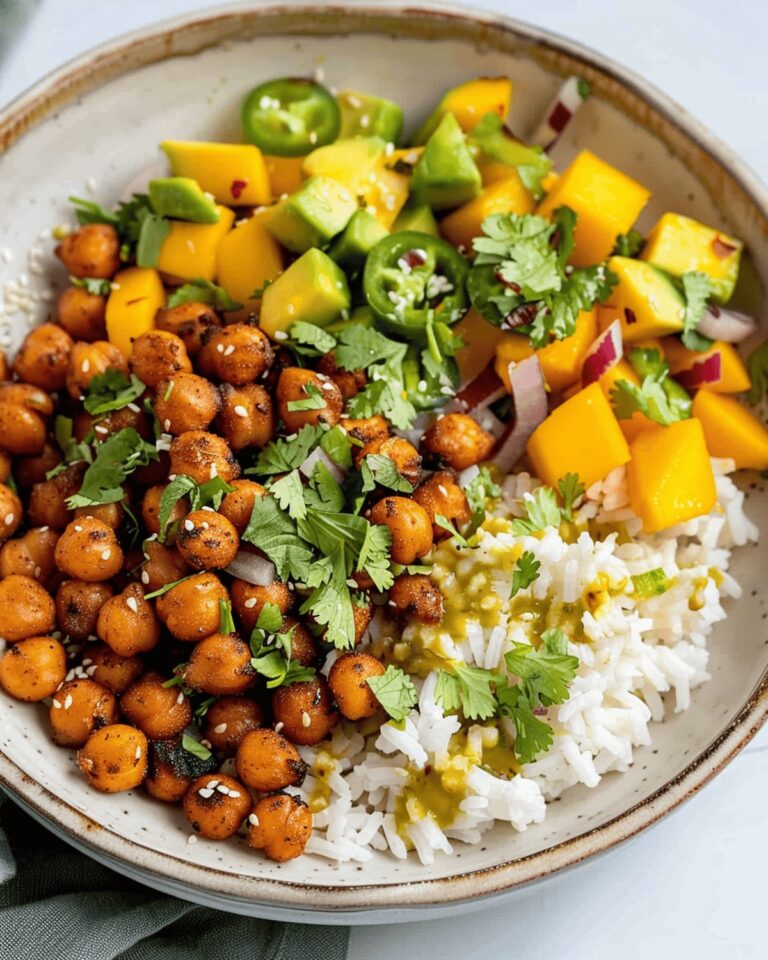 Vibrant Mango Chickpea Salad Recipe
