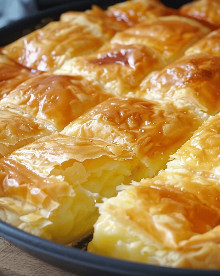 Authentic Greek Custard Pie Galaktoboureko Recipe