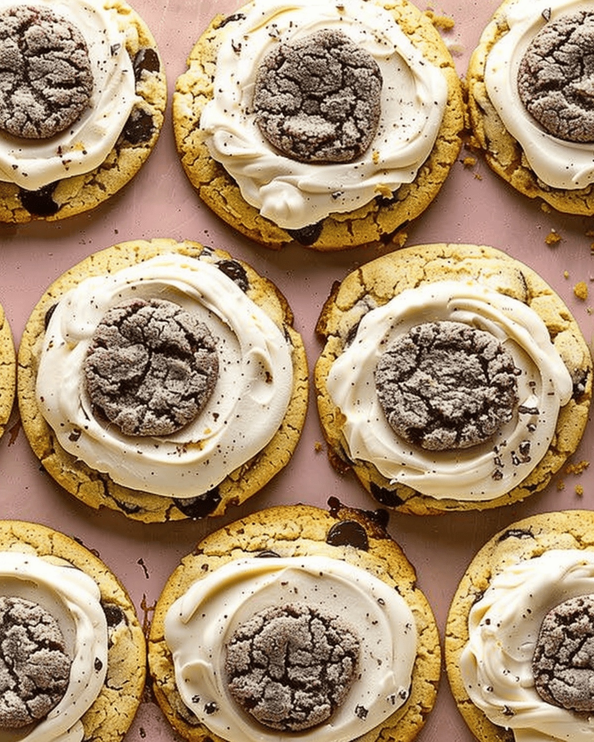 Crumbl Cookies & Cream Cookies Recipe