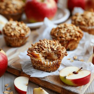 Apple Baked Oatmeal Cups Recipe