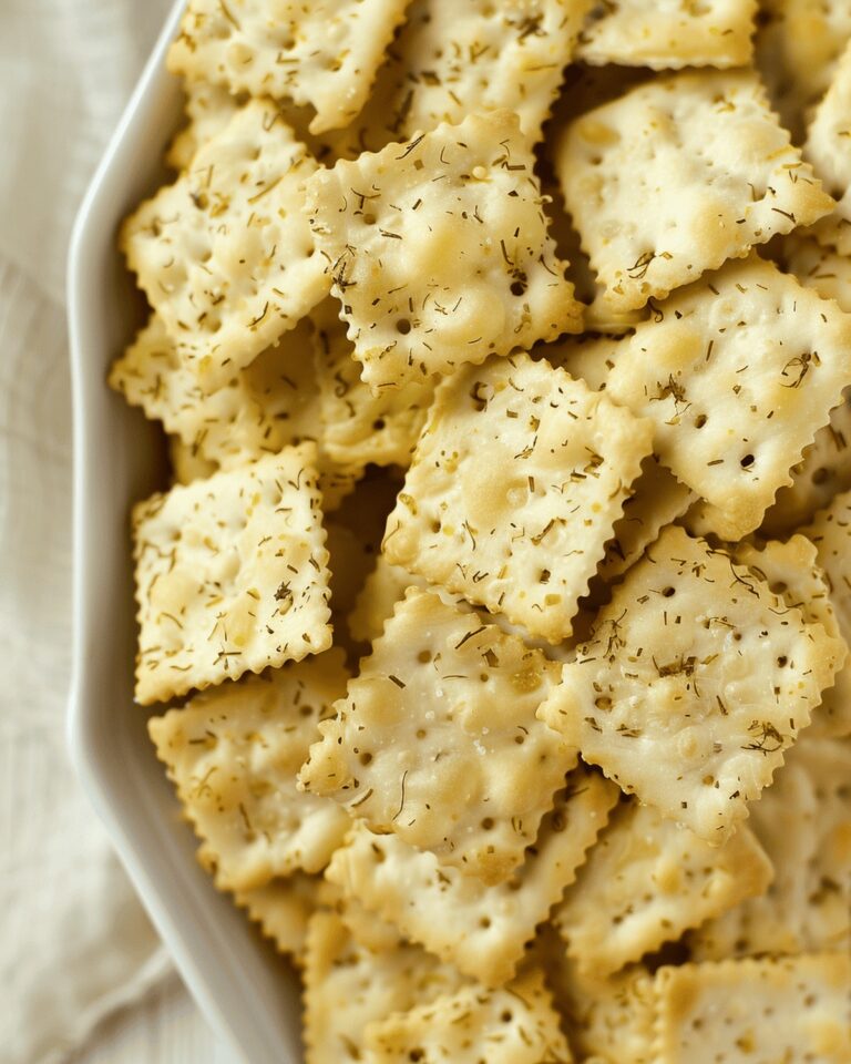 Tangy Dill Pickle Saltines Recipe