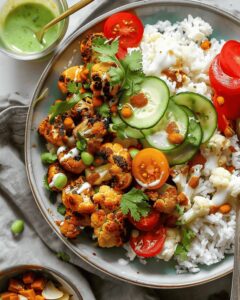 Cauliflower Shawarma Bowls Recipe