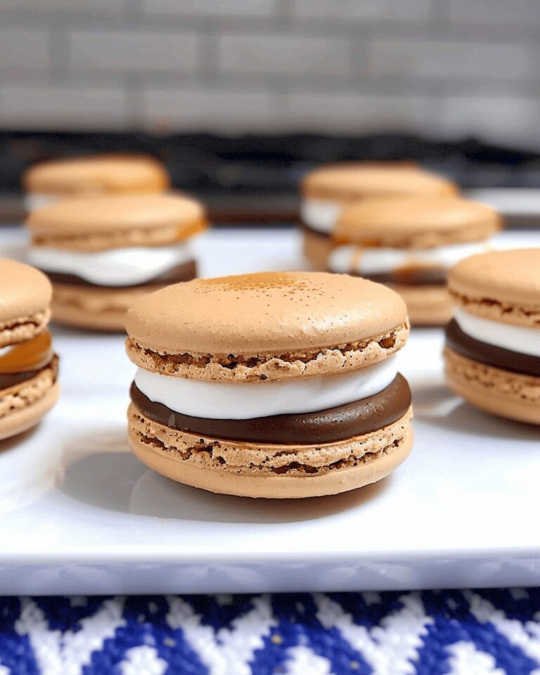 Gluten free Smores Macarons Recipe