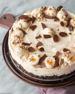 No Bake Cadbury Creme Egg Cheesecake Recipe
