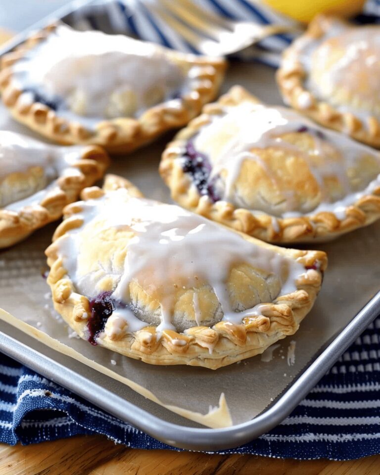 Tangy Blueberry Lemon Hand Pies Recipe
