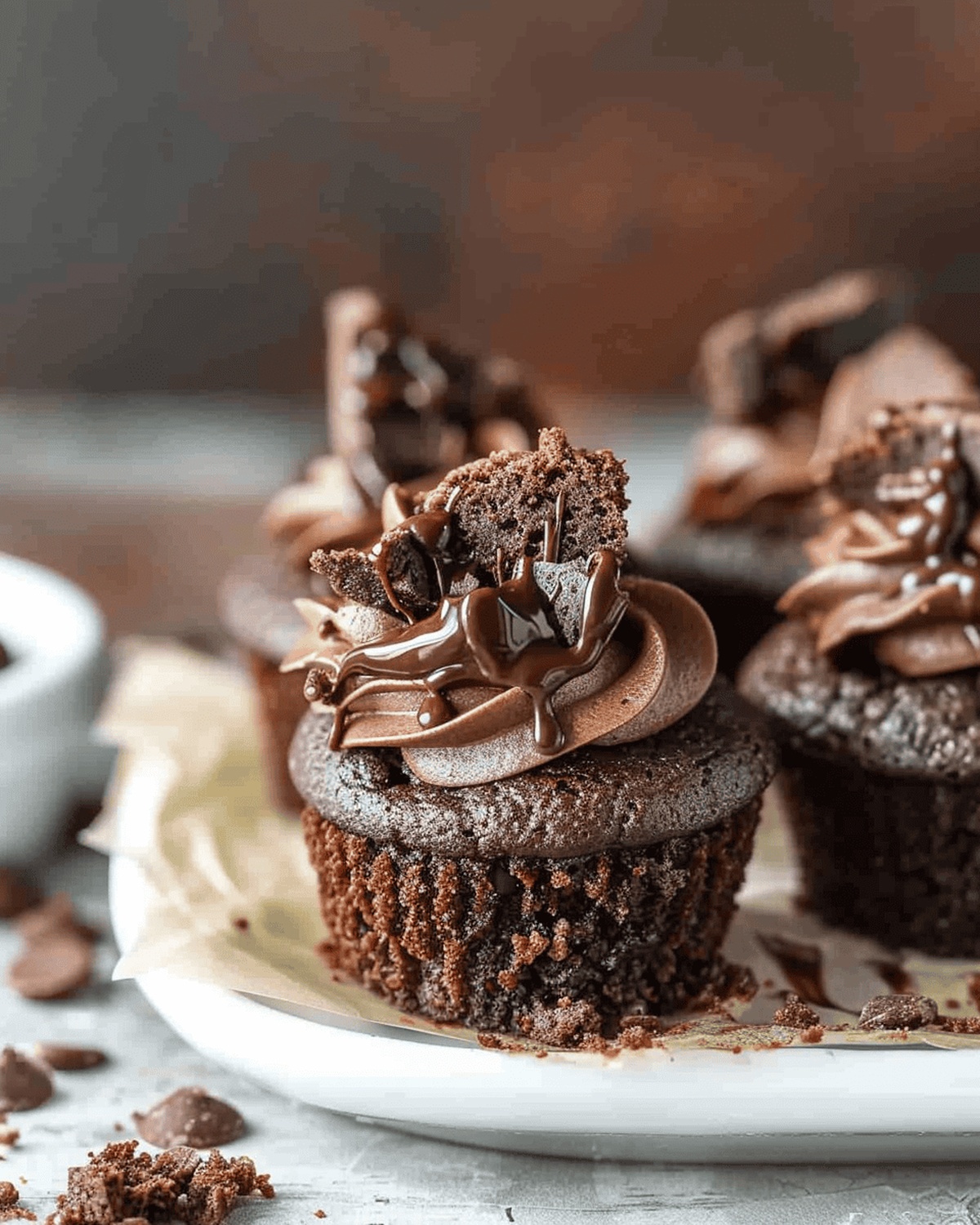 Heavenly Chocolate Brownie Cupcakes Recipe