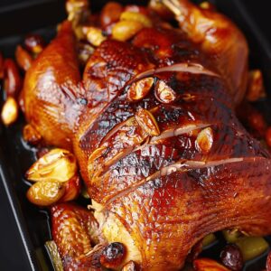 Classic Roast Duck With Honey-Balsamic Glaze Recipe