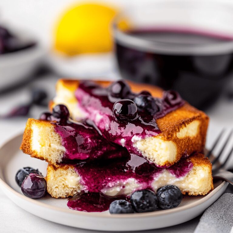 Blueberry Stuffed French Toast Recipe