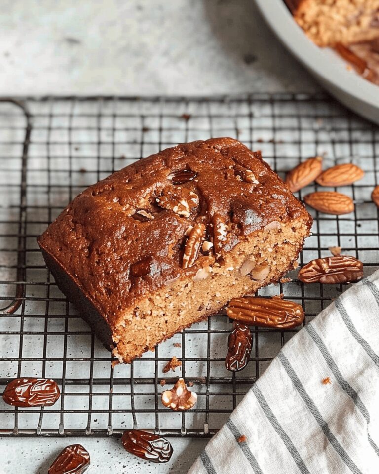 Sweet Date Honey Nut Cake Recipe