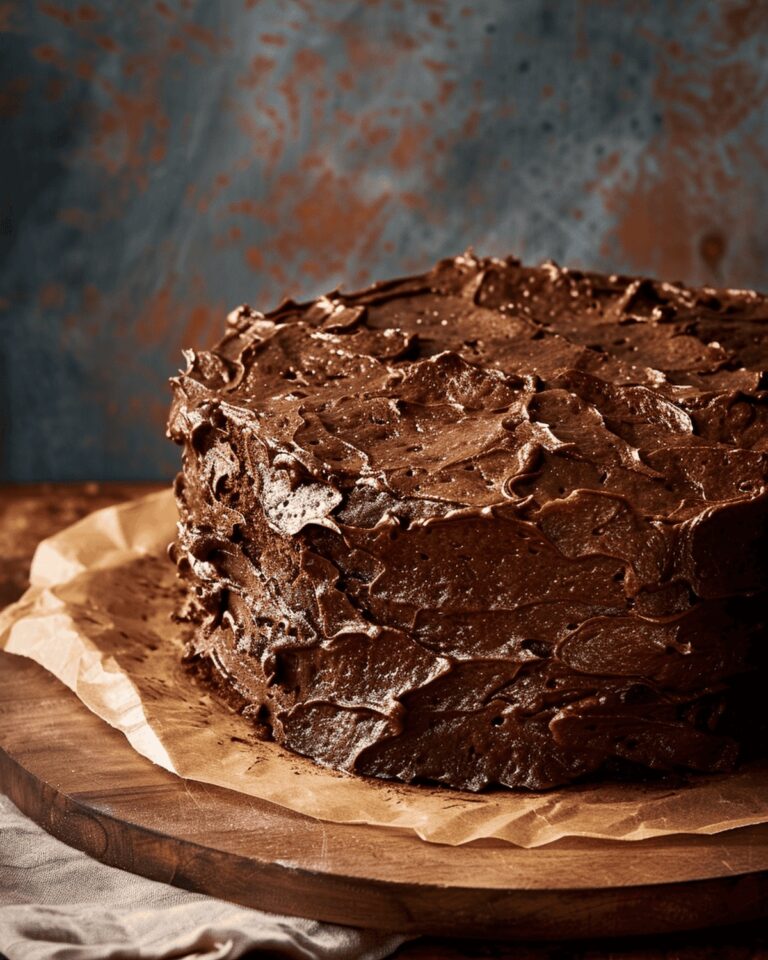 Rich Zucchini Chocolate Cake Recipe