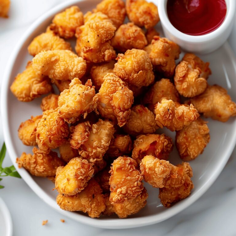 Crispy Popcorn Chicken Recipe