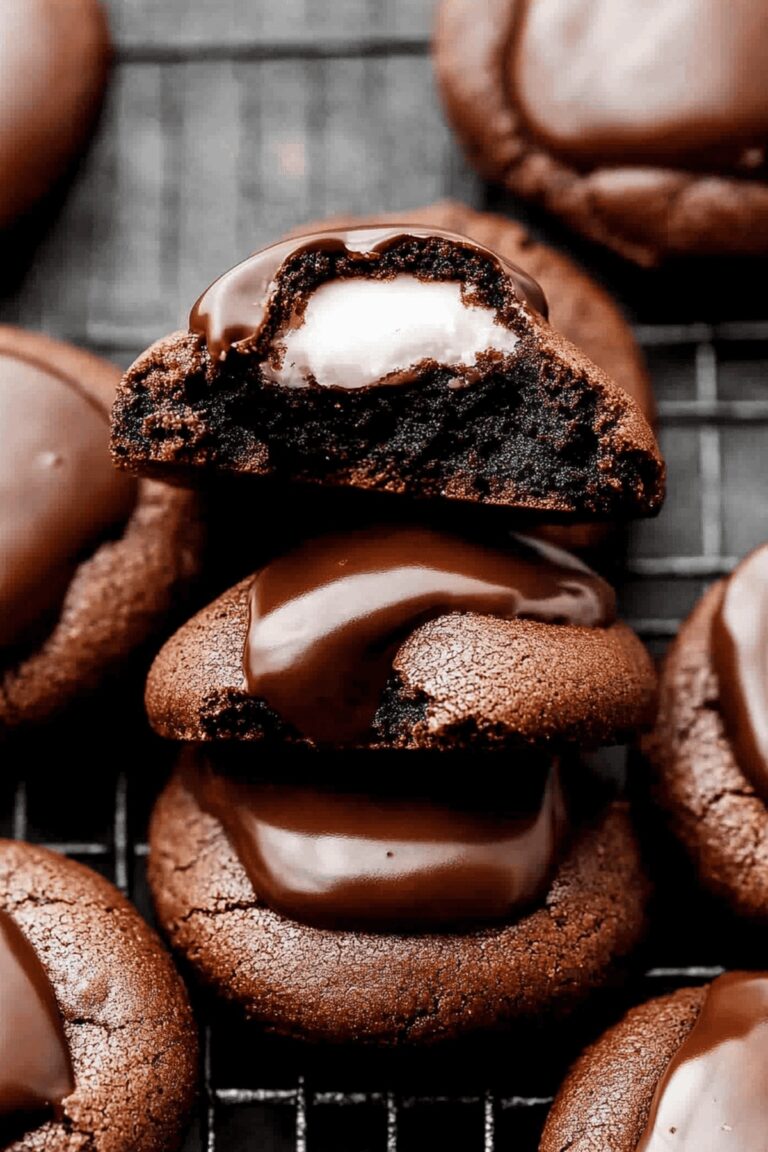 Gooey Marshmallow-Surprise Hot Cocoa Cookies Recipe