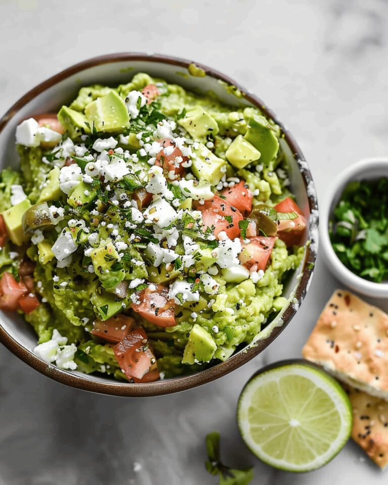 Silky Avocado Feta Dip Recipe