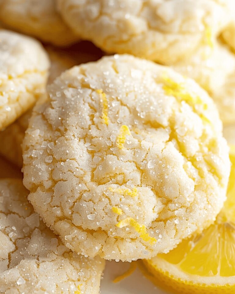 Sweet Lemon Sugar Cookies Recipe
