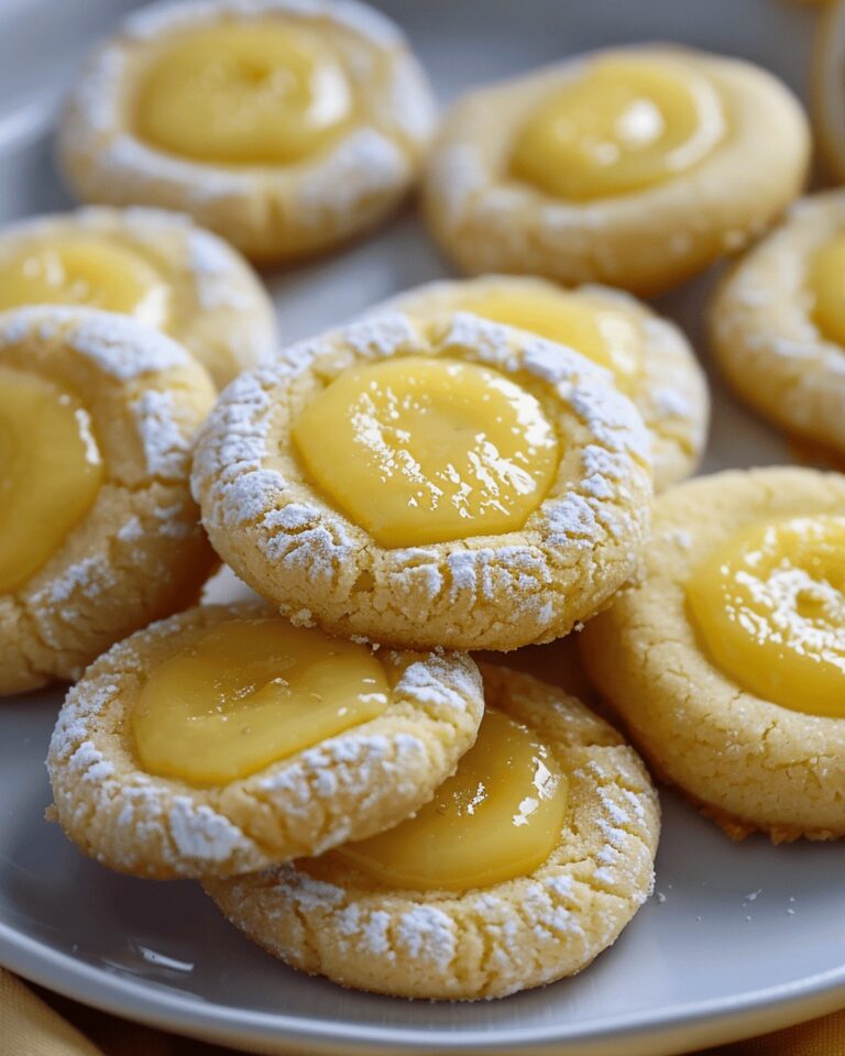 Lemon Curd Cookies Recipe