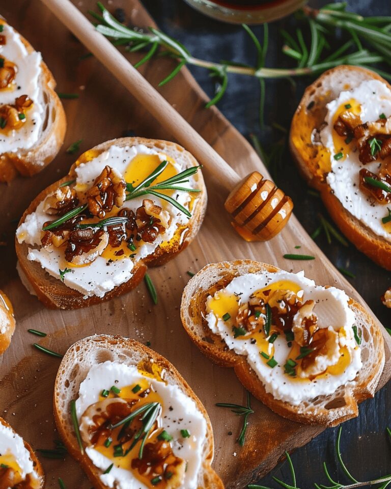 Tantalizing Whipped Feta Crostini Recipe