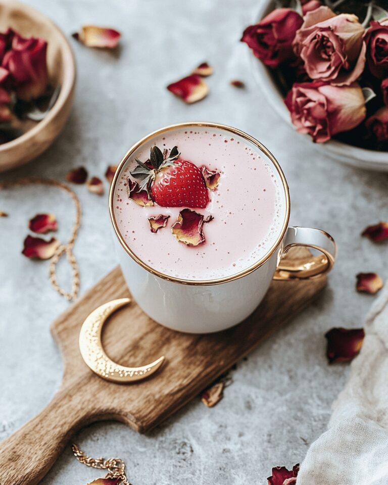 Dreamy Strawberry Moon Milk Recipe