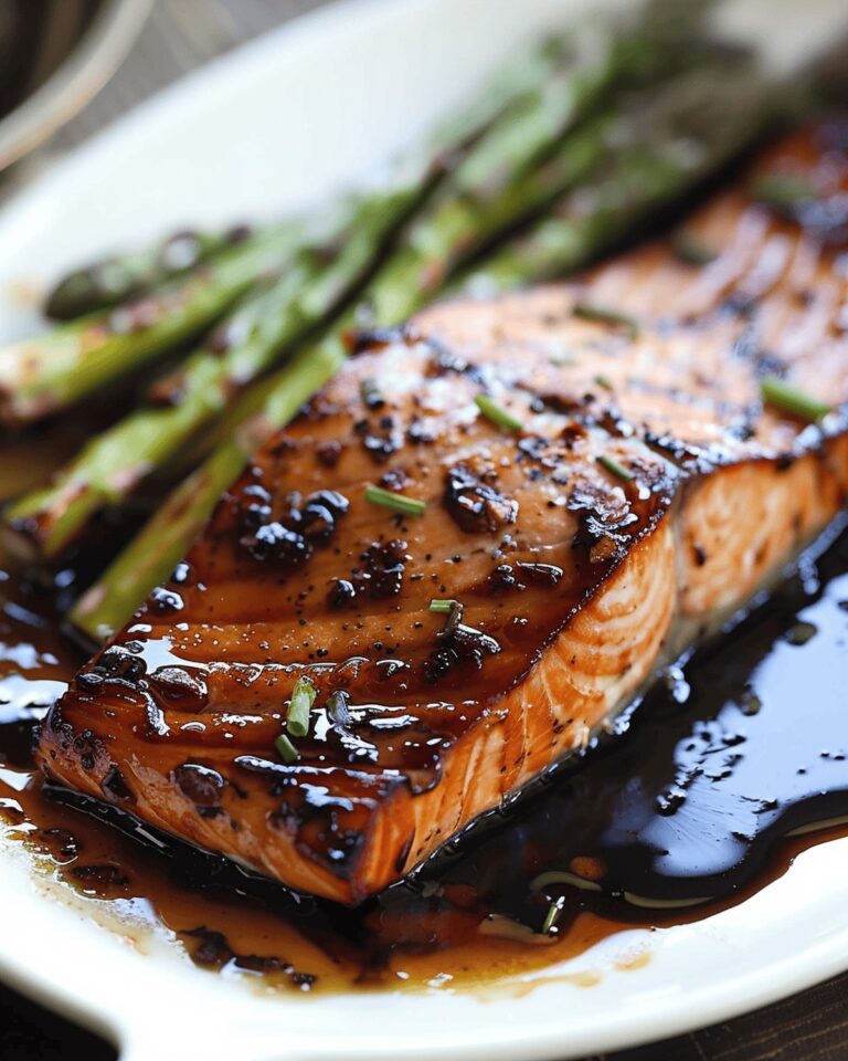 Succulent Balsamic Glazed Salmon Recipe