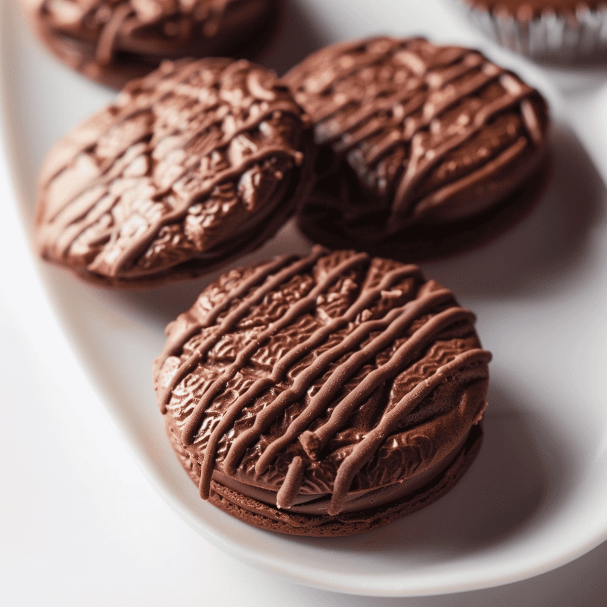 Decadent Fudge Rounds Recipe