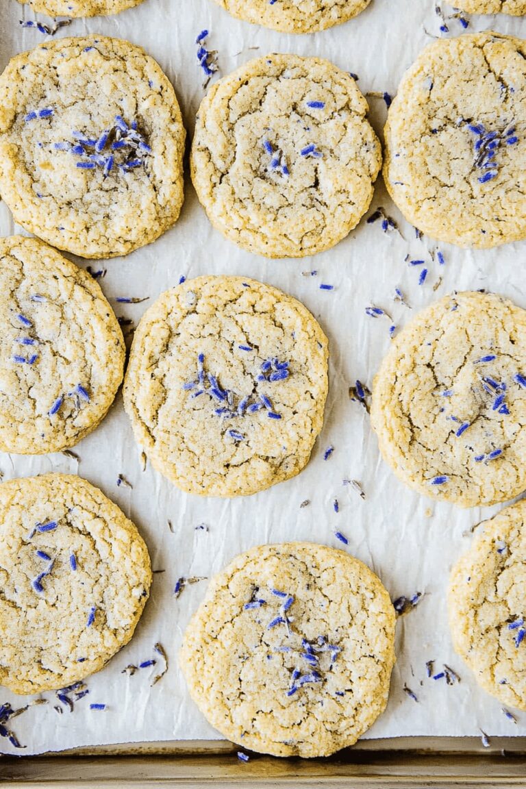 Soft Lavender Earl Grey Cookies Recipe
