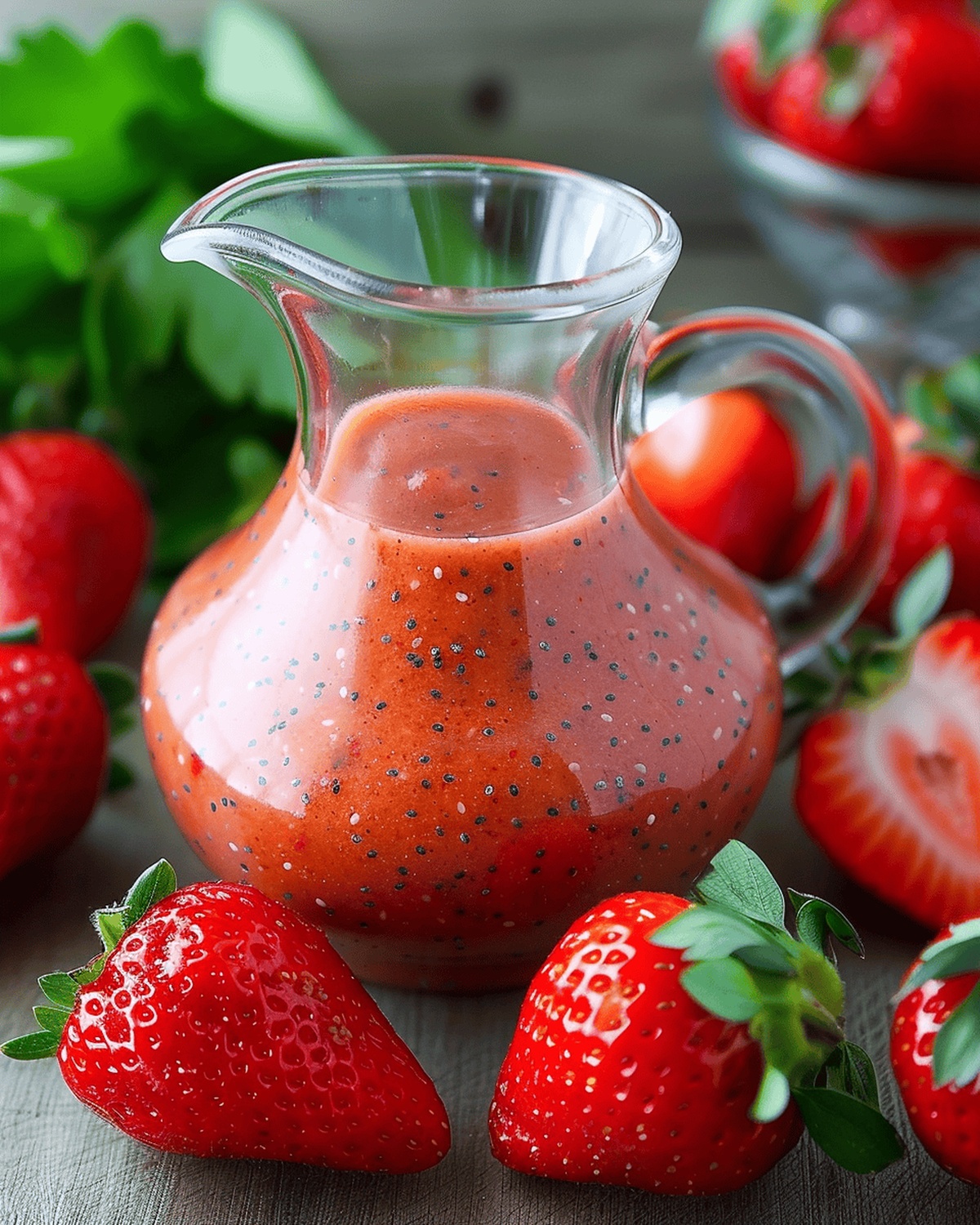 Strawberry Poppy Seed Vinaigrette Recipe