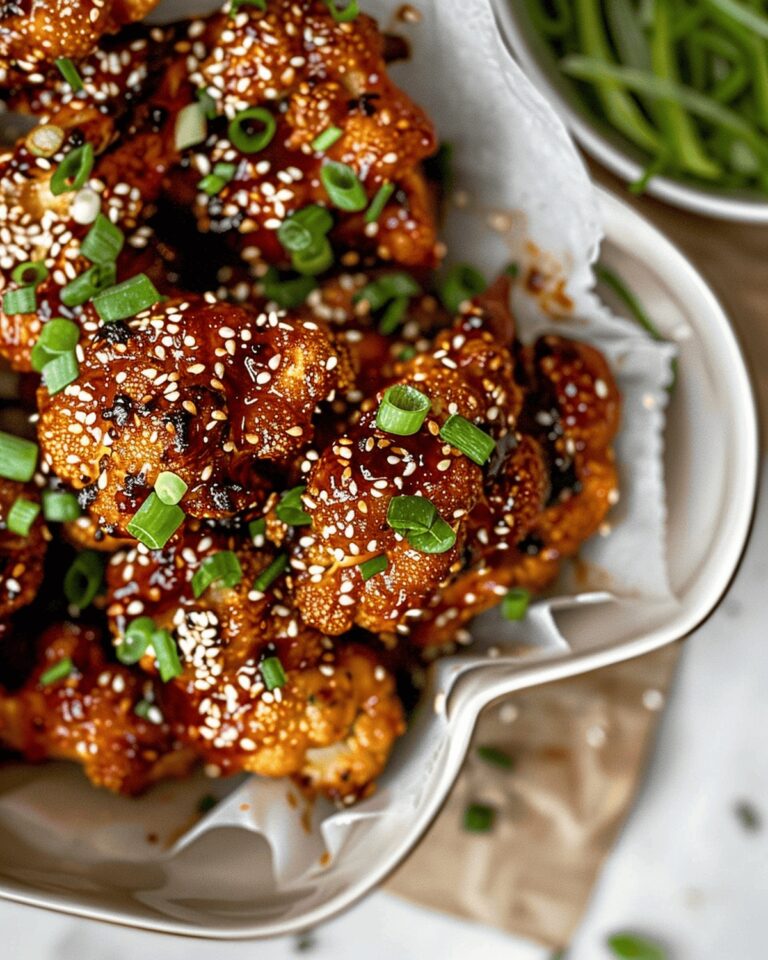 Crispy Sesame Cauliflower Wings Recipe