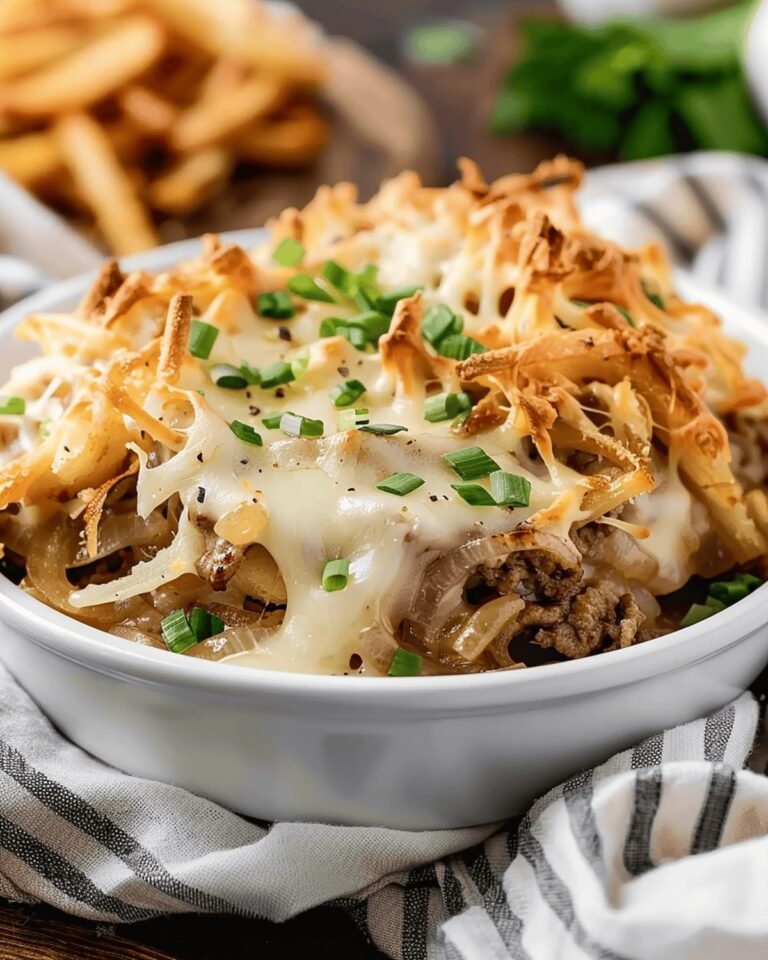 French Onion Beef Casserole Recipe