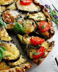 Roasted Vegetable Tart Recipe