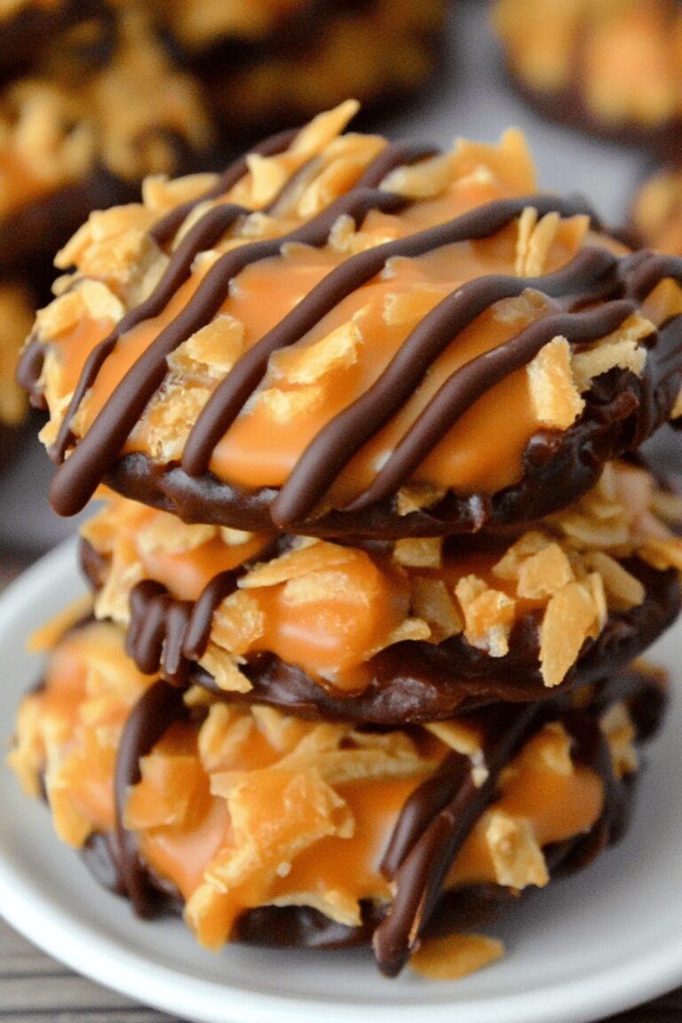 No Bake Samoa Cookies Recipe