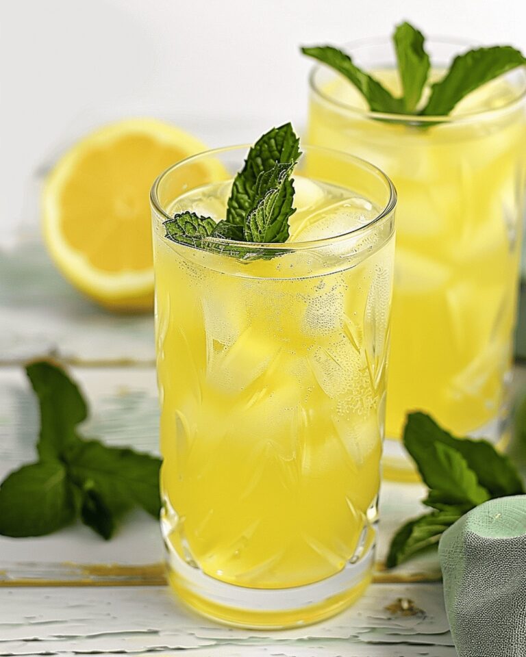 Pineapple Mint Lemonade Recipe