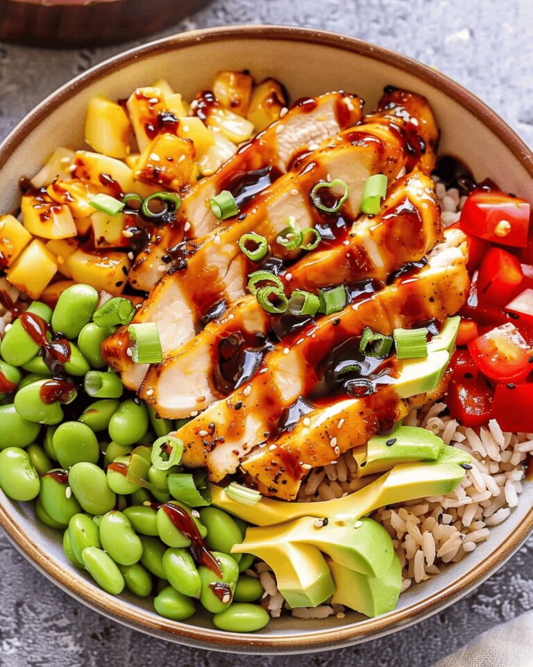 Sizzling Teriyaki Chicken and Rice Bowls Recipe