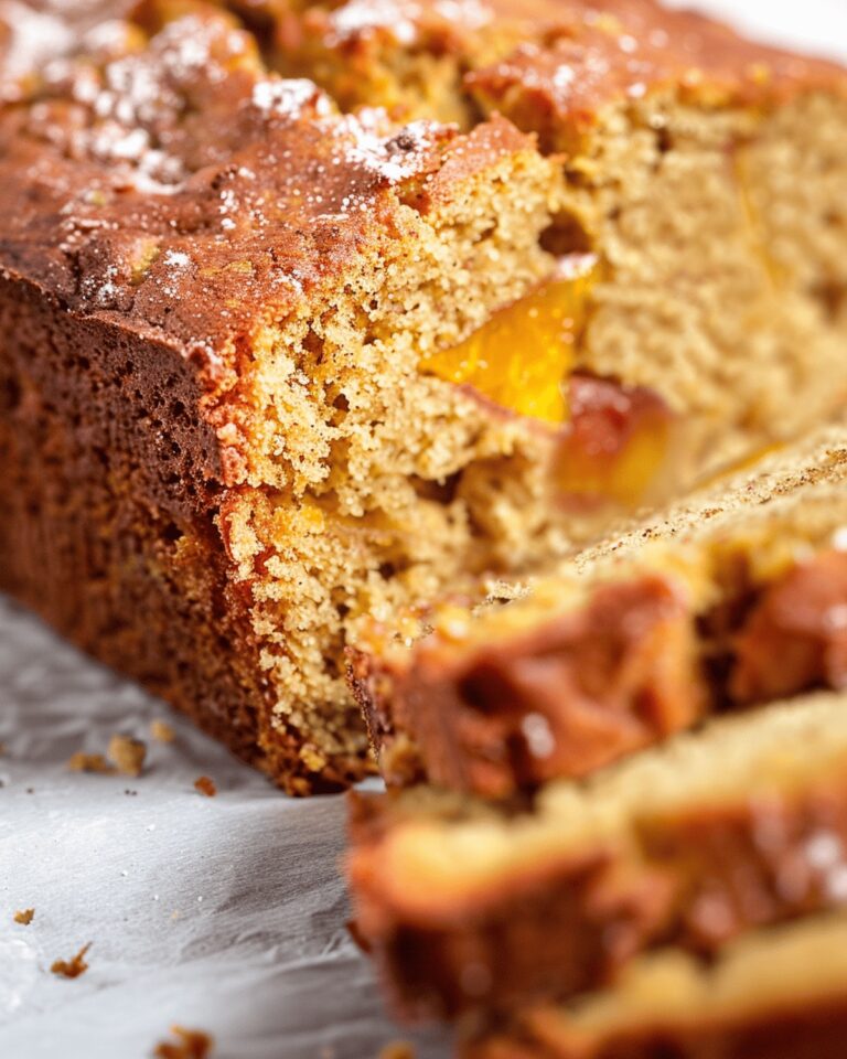 Moist Peach Bread Recipe