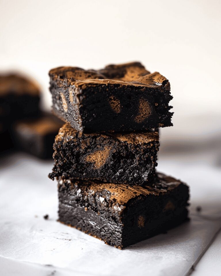 Velvety Vietnamese Coffee Midnight Brownies Recipe
