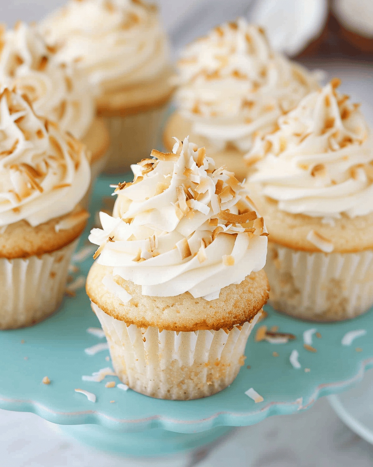 Coconut Cream Pie Cupcakes Recipe