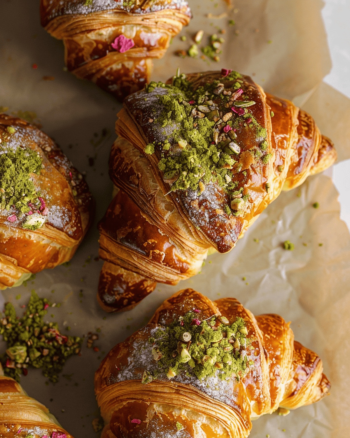 Baklawa Croissants Recipe